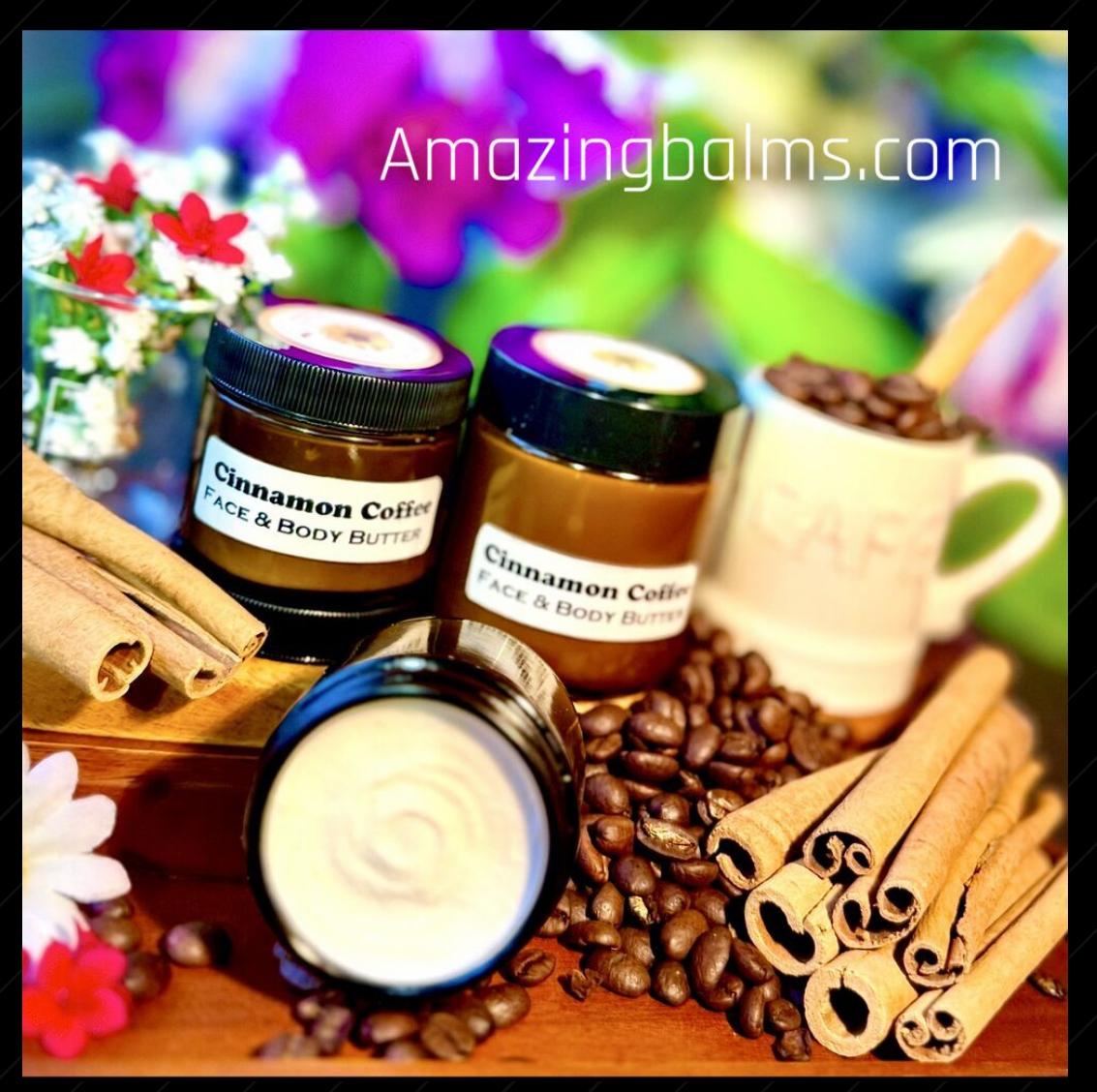 Cinnamon Coffee Tallow Balm - Energizing Natural Skincare | Amazing Balms