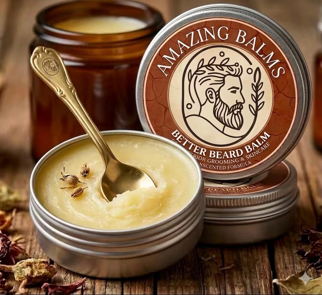 Better Beard Balm – For Superior Grooming (Essential Beard Care)